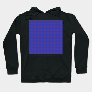 Buffalo Check  by Suzy Hager          Royal Blue Collection Hoodie